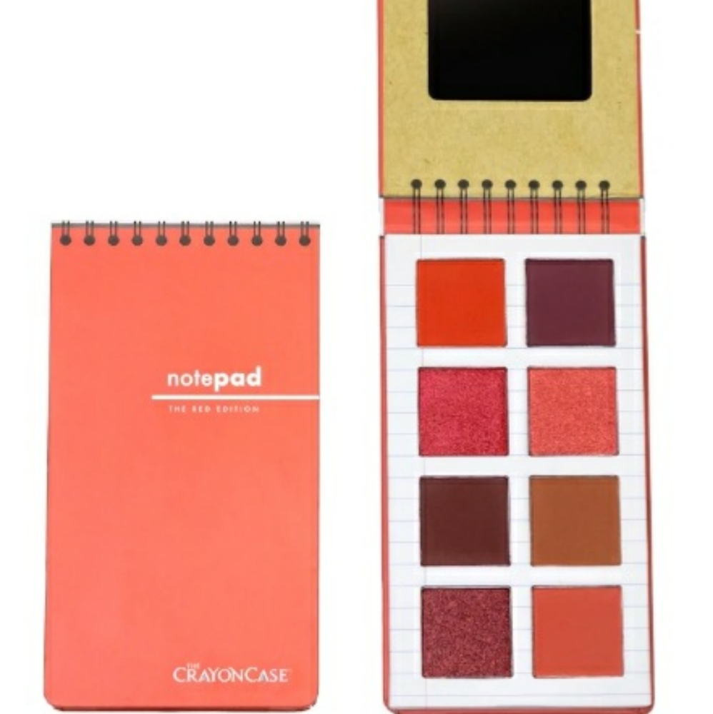 The Crayon Case Notebook iShadow Palette  - Red & New